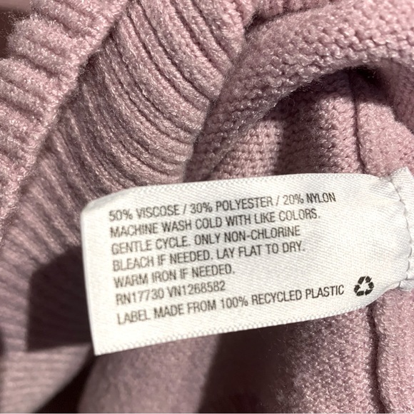 Ava & Viv blush pink sweater 1X - Picture 6 of 8